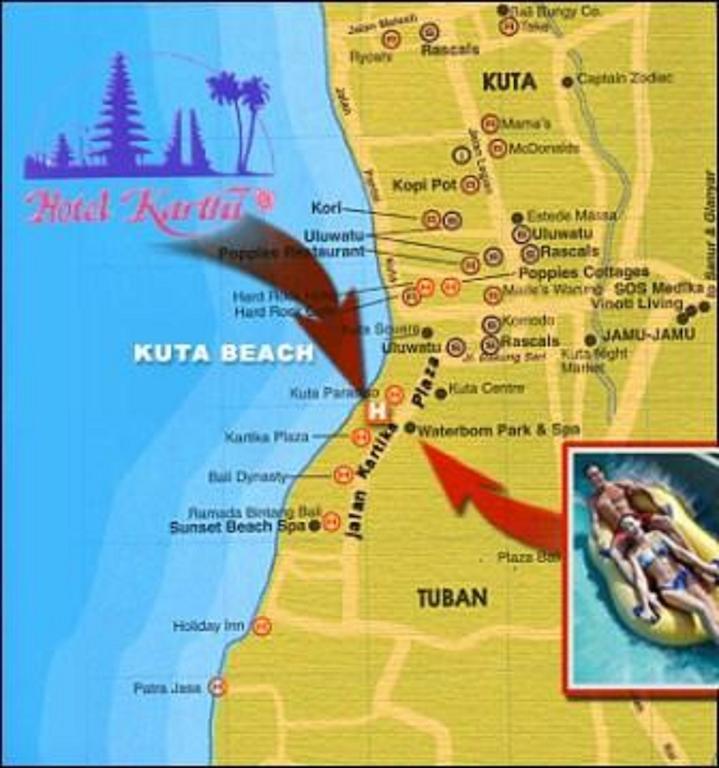 Hotel Karthi Kuta Kuta Lombok Eksteriør billede